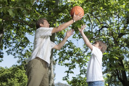 Sharing physical activities helps both adults and children.