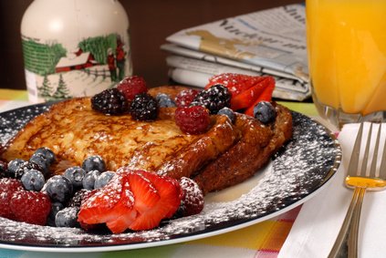 Blueberry French Toast.