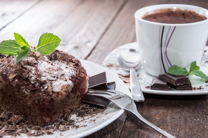 Indulge with a brownie and hot cocoa occasionally.