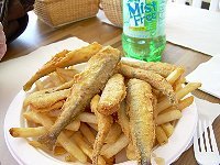 Cape Cod smelt from a fast food drive-in.