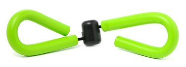 Using a Thigh Master for the thighs, lower back and your upperbody.