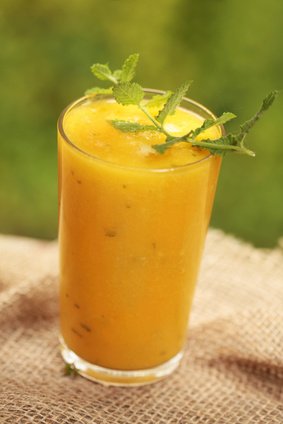 Pumpkin smoothie.