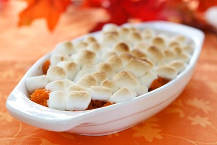 sweet potato and marshmallow casserole.